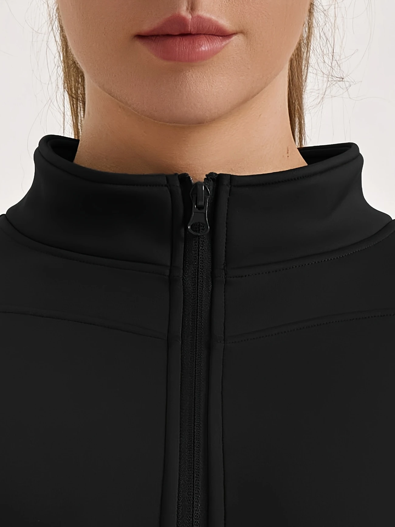 Jaqueta Térmica Esportiva com Ziper Modern Rúbia