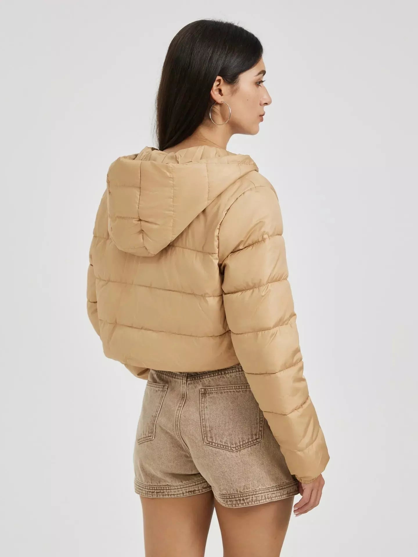 Jaqueta Feminina Puffer Acolchoada Modern Jaden