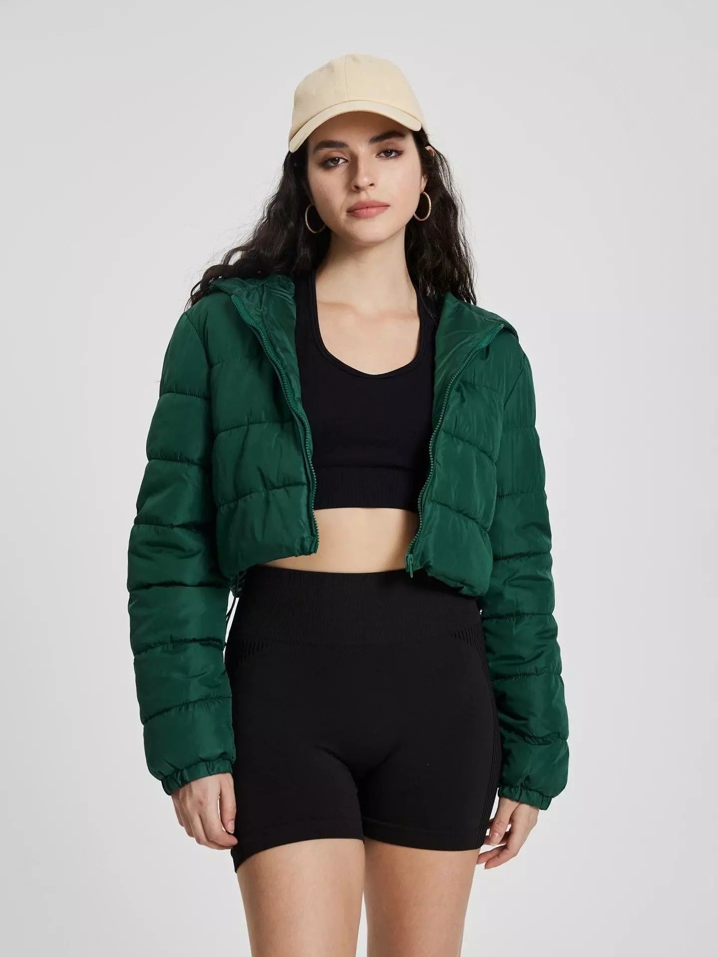 Jaqueta Feminina Puffer Acolchoada Modern Jaden