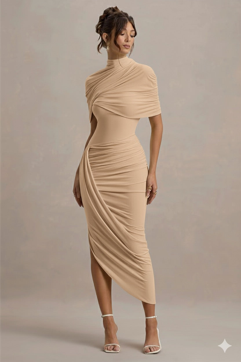 Vestido Longo Assimétrico Modern Lyra