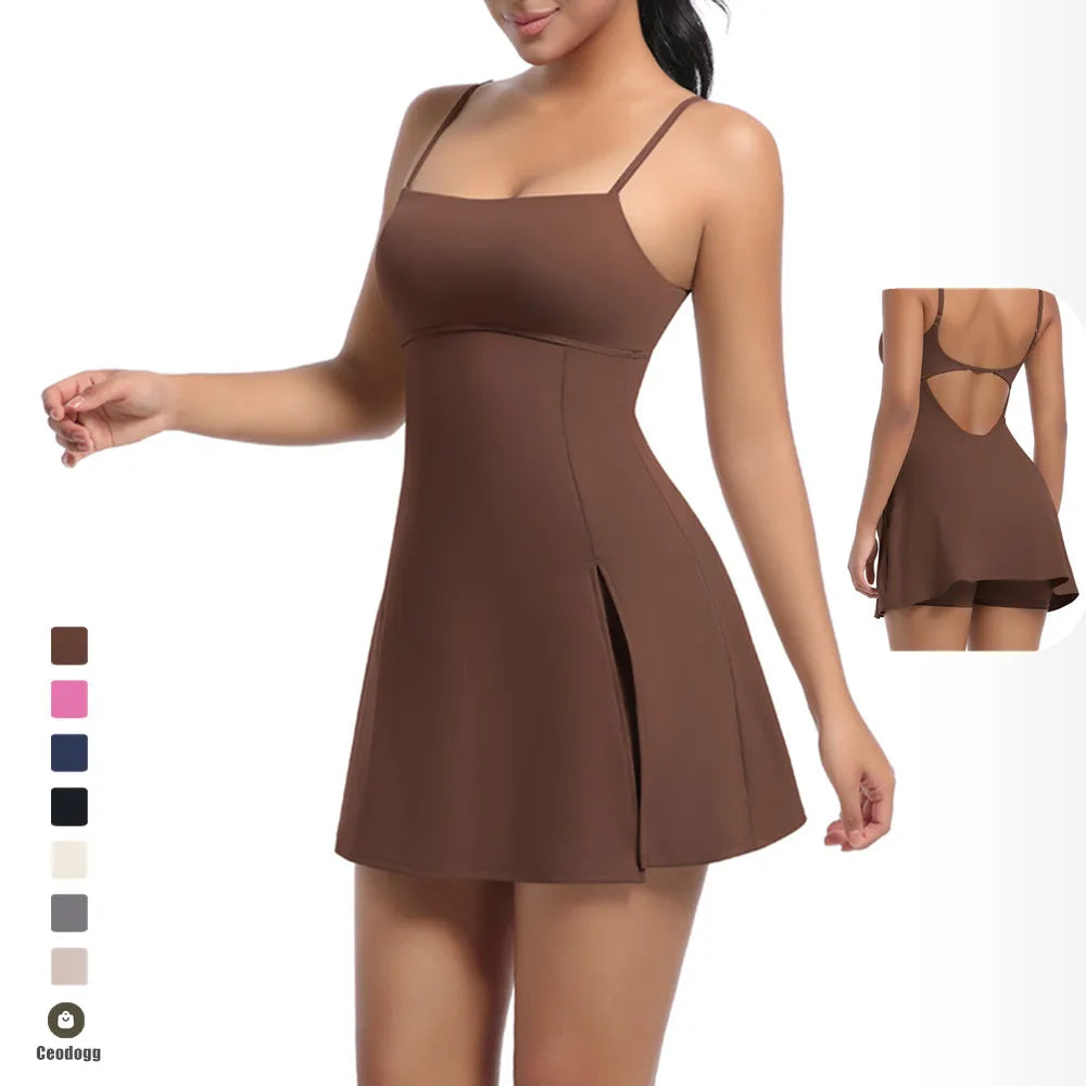 Macaquinho com Saia de Alcinha Modern Kênia - FITNESS