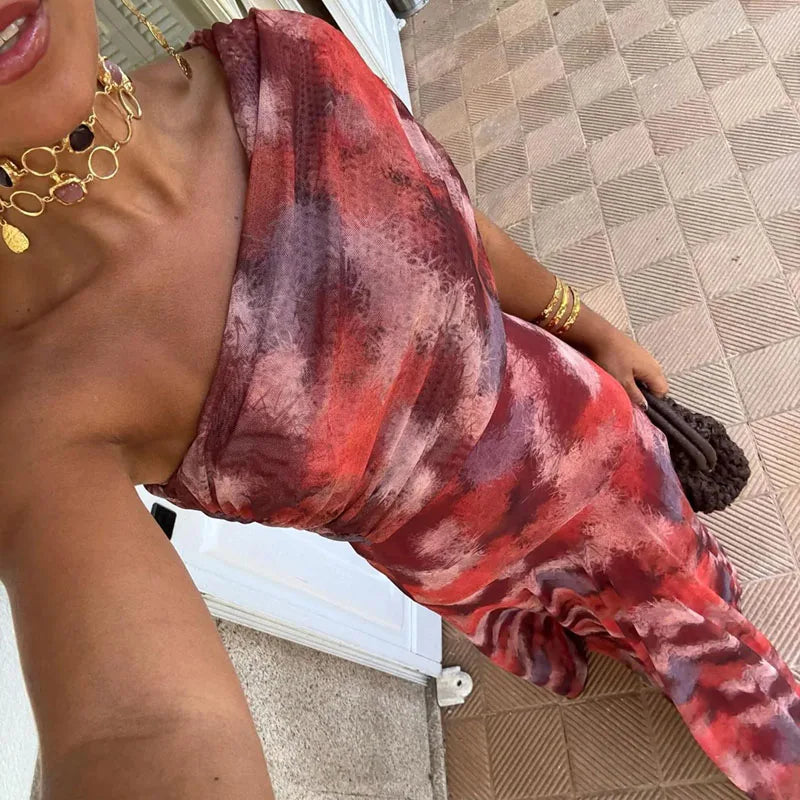 Vestido Longo Ombro Só Modern Bally