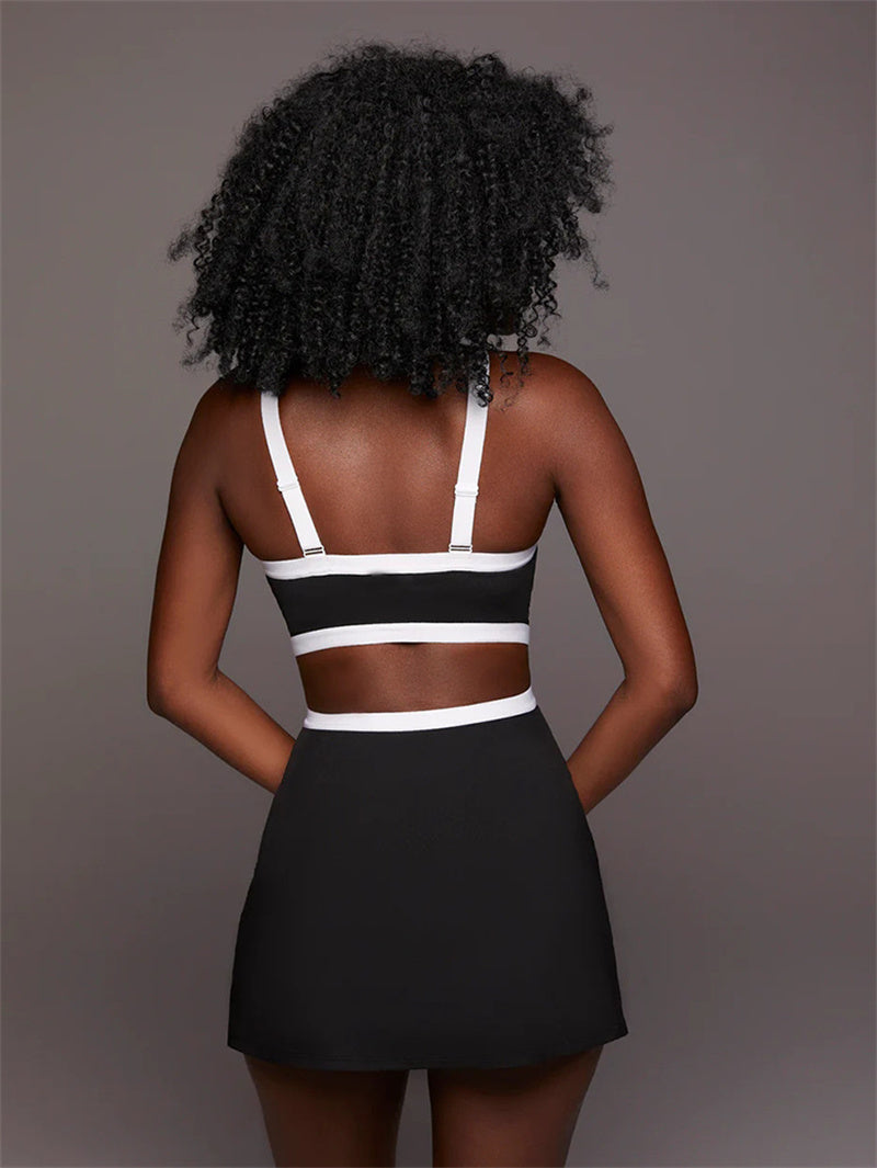 Vestido Esportivo com Shorts Modern Aline