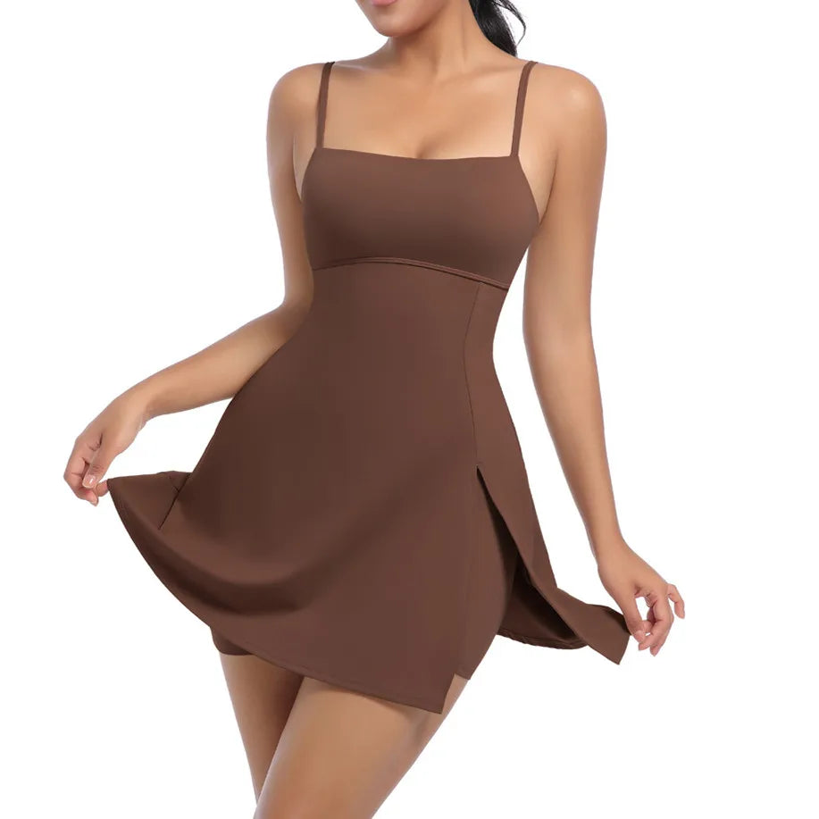 Macaquinho com Saia de Alcinha Modern Kênia - FITNESS