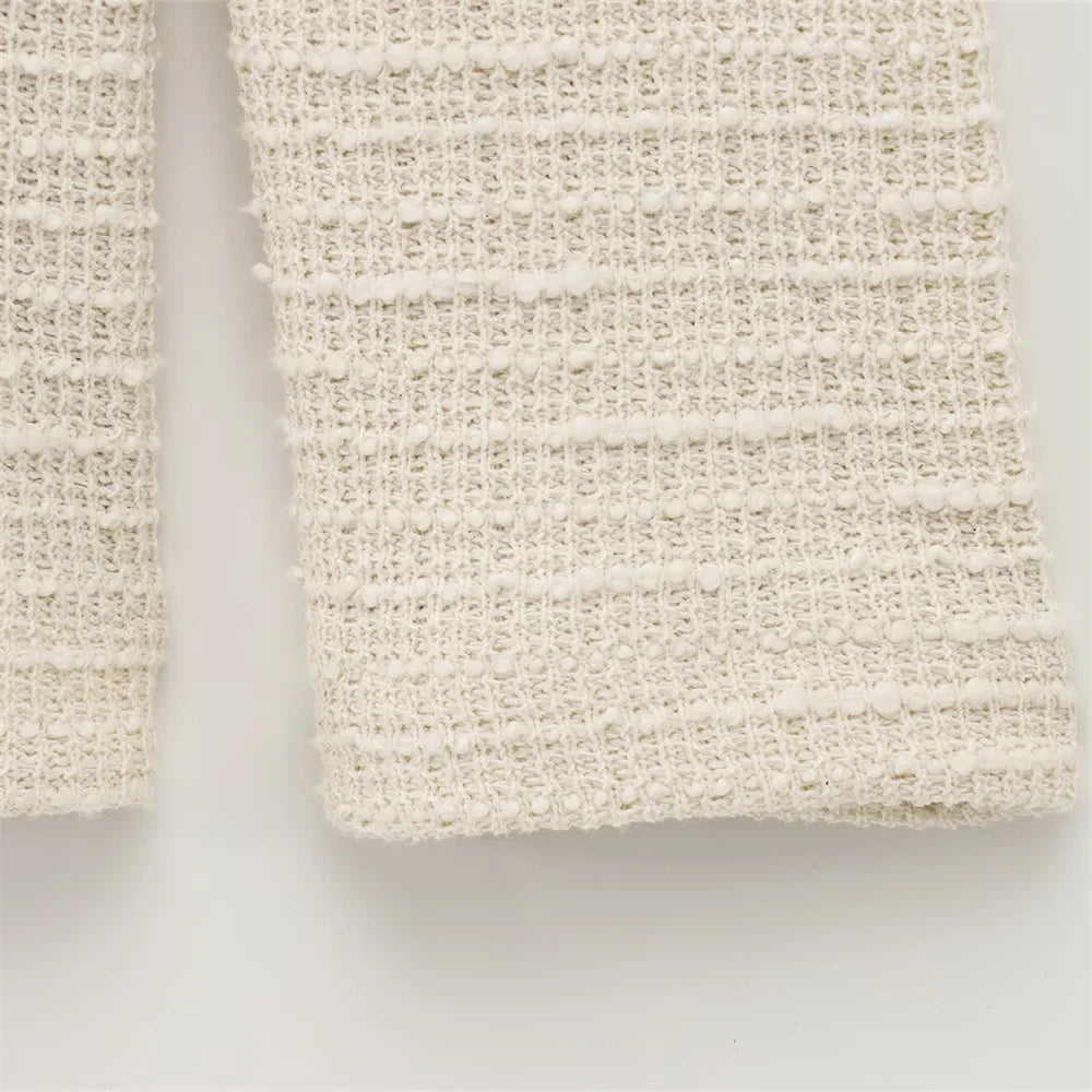 Conjunto Calça e Blusa Manga Comprida com Laços Modern Violette