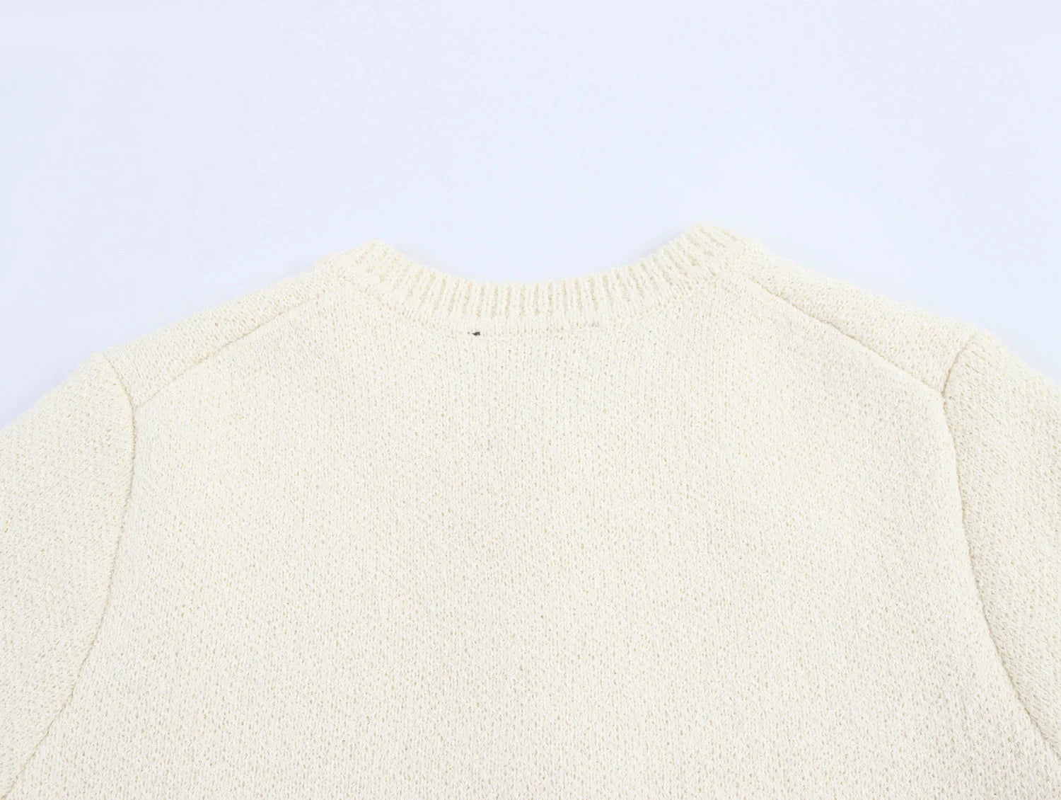 Conjunto Tricô Blusa Manga Curta e Saia Curta Modern Safira