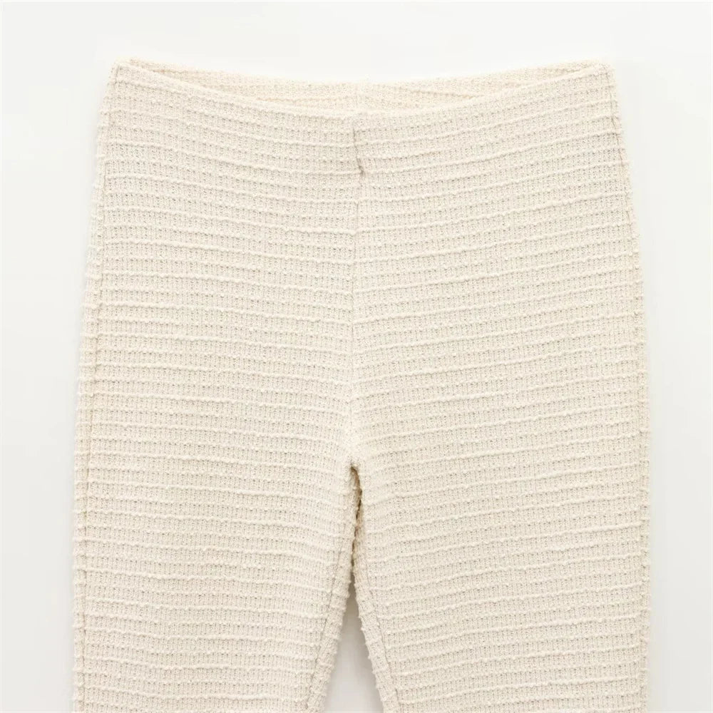 Conjunto Calça e Blusa Manga Comprida com Laços Modern Violette