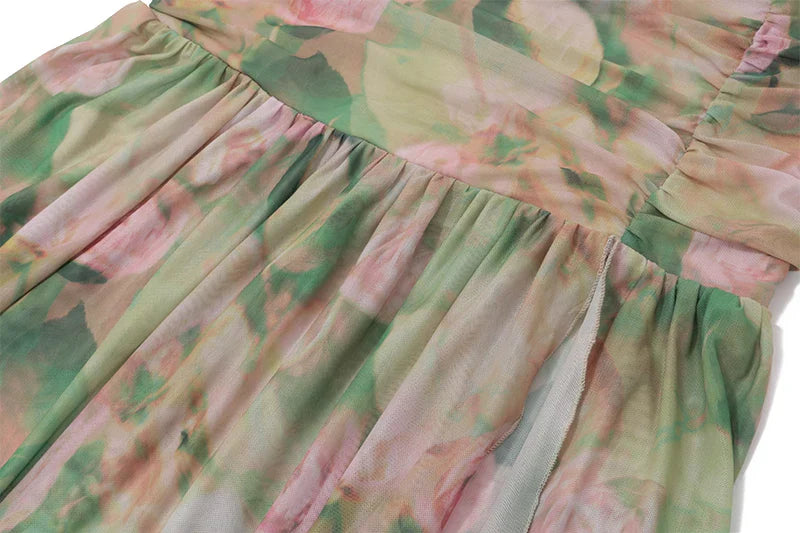 Vestido Longo Floral Modern Jullye