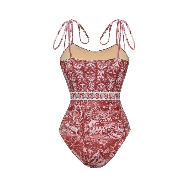 Conjunto Maiô e Saia Saída de Praia com Franjas Modern Marina