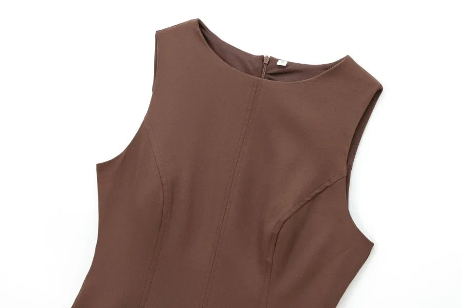 Vestido Curto Barra Plissada Modern Amara