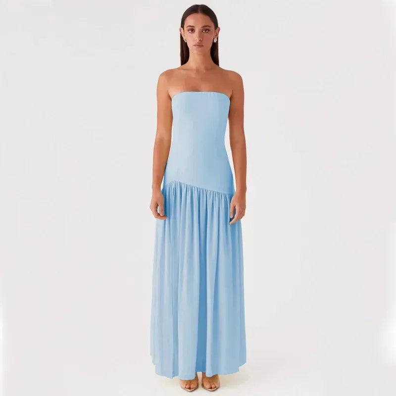 Vestido Longo Tomara que Caia Com Fenda Modern Eden