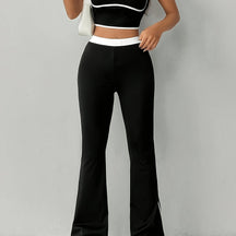 Conjunto Esportivo Top e Calça Flare Modern Giovana