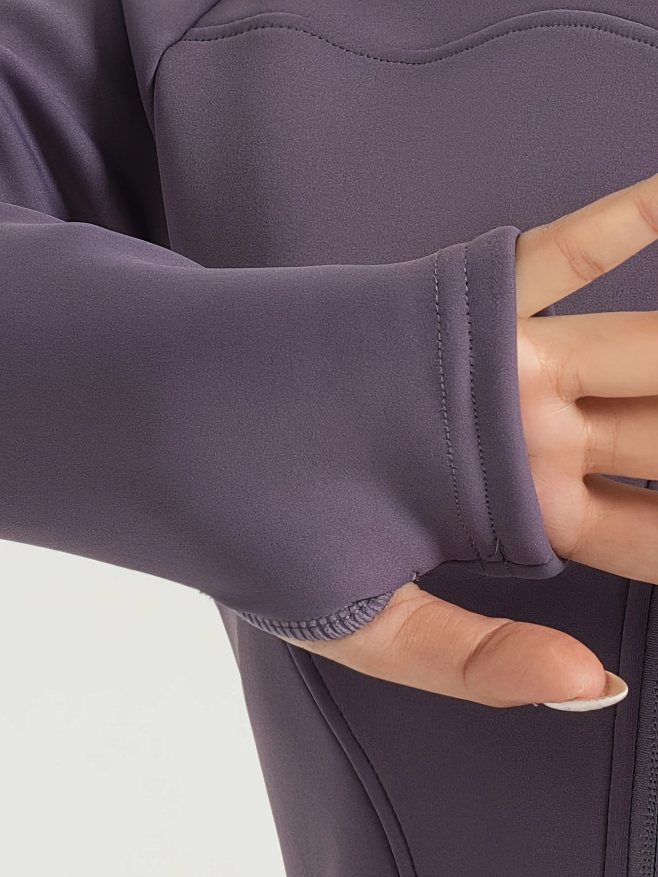 Jaqueta Térmica Esportiva com Ziper Modern Rúbia