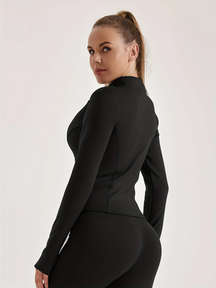 Jaqueta Térmica Esportiva com Ziper Modern Rúbia