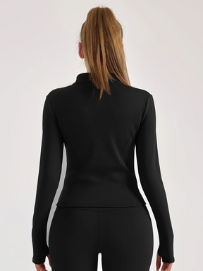 Jaqueta Térmica Esportiva com Ziper Modern Rúbia