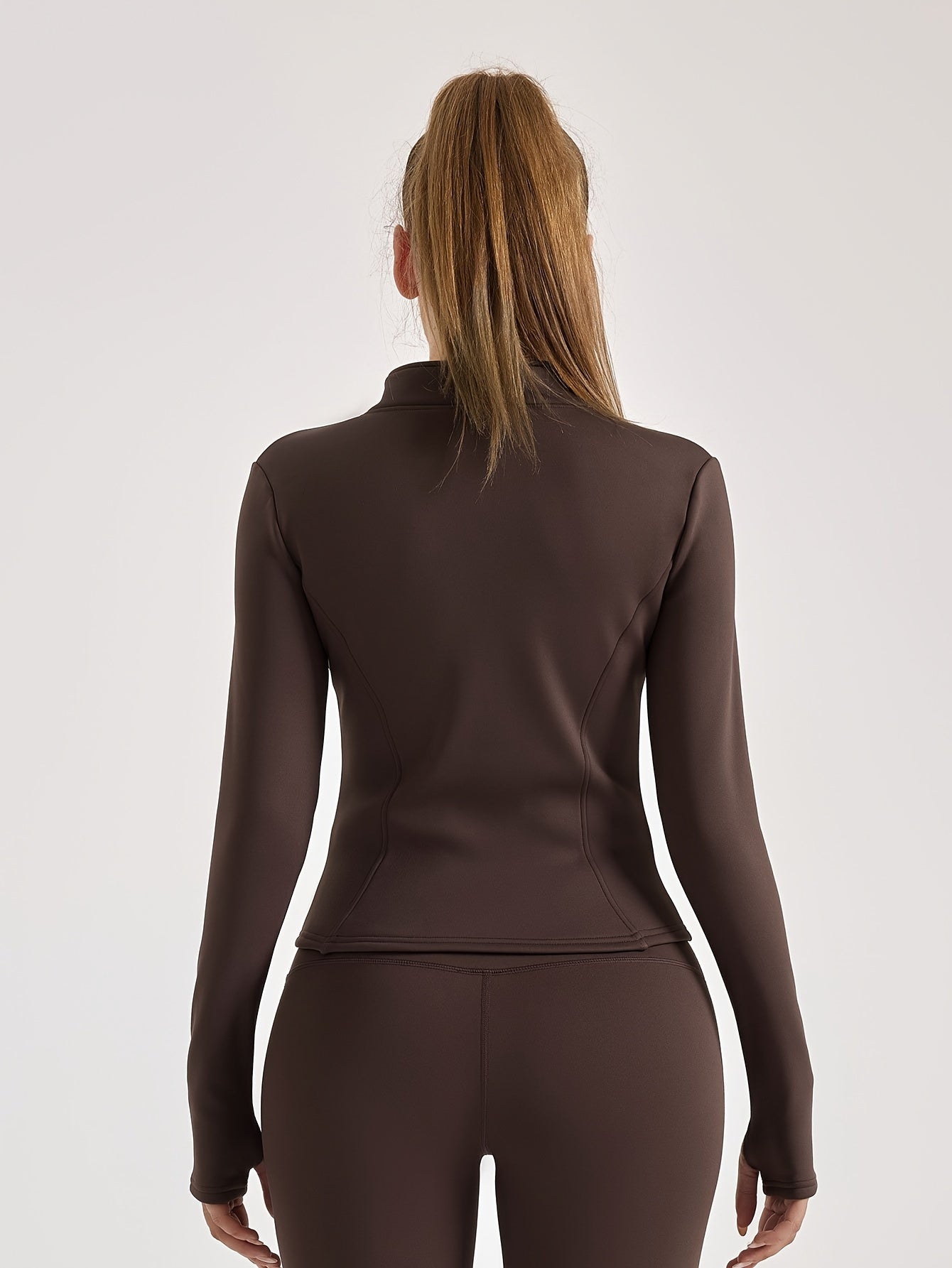 Jaqueta Térmica Esportiva com Ziper Modern Rúbia