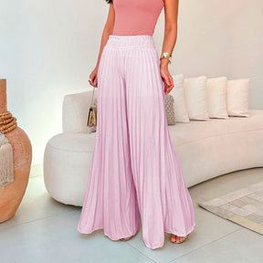 Calça Pantalona Plissada Modern Callie