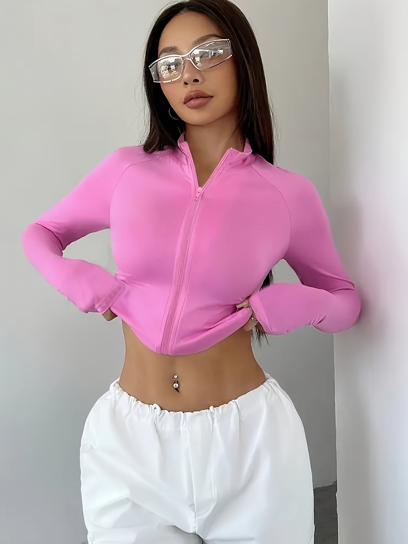 Jaqueta Esportiva com Zíper Modern Raíssa