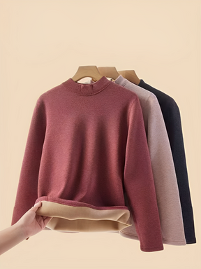 Conjunto Feminino Térmico Peluciado Blusa e Legging Modern Belinda