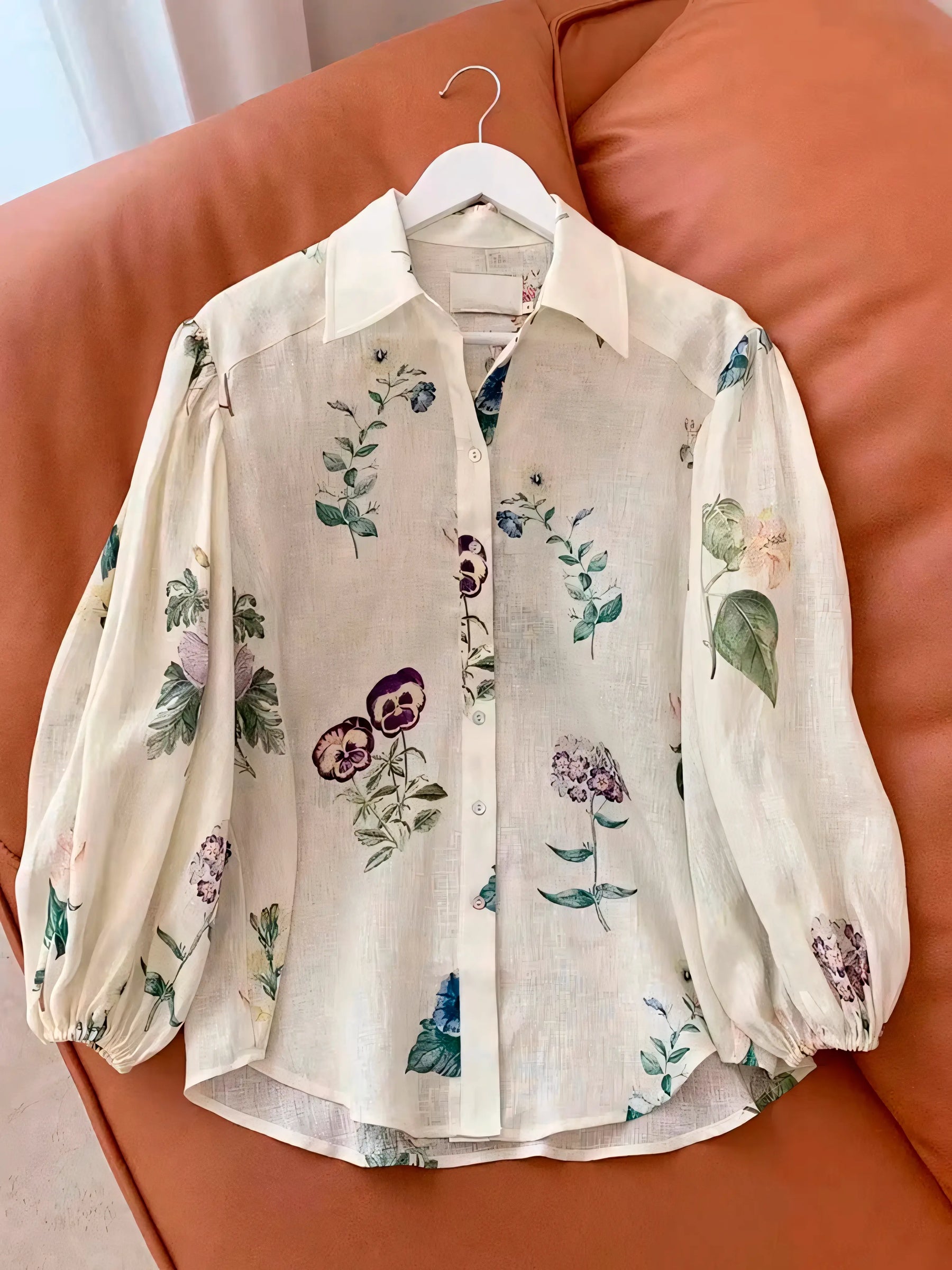 Conjunto Feminino de Alfaiataria Camisa e Shorts Modern Florence