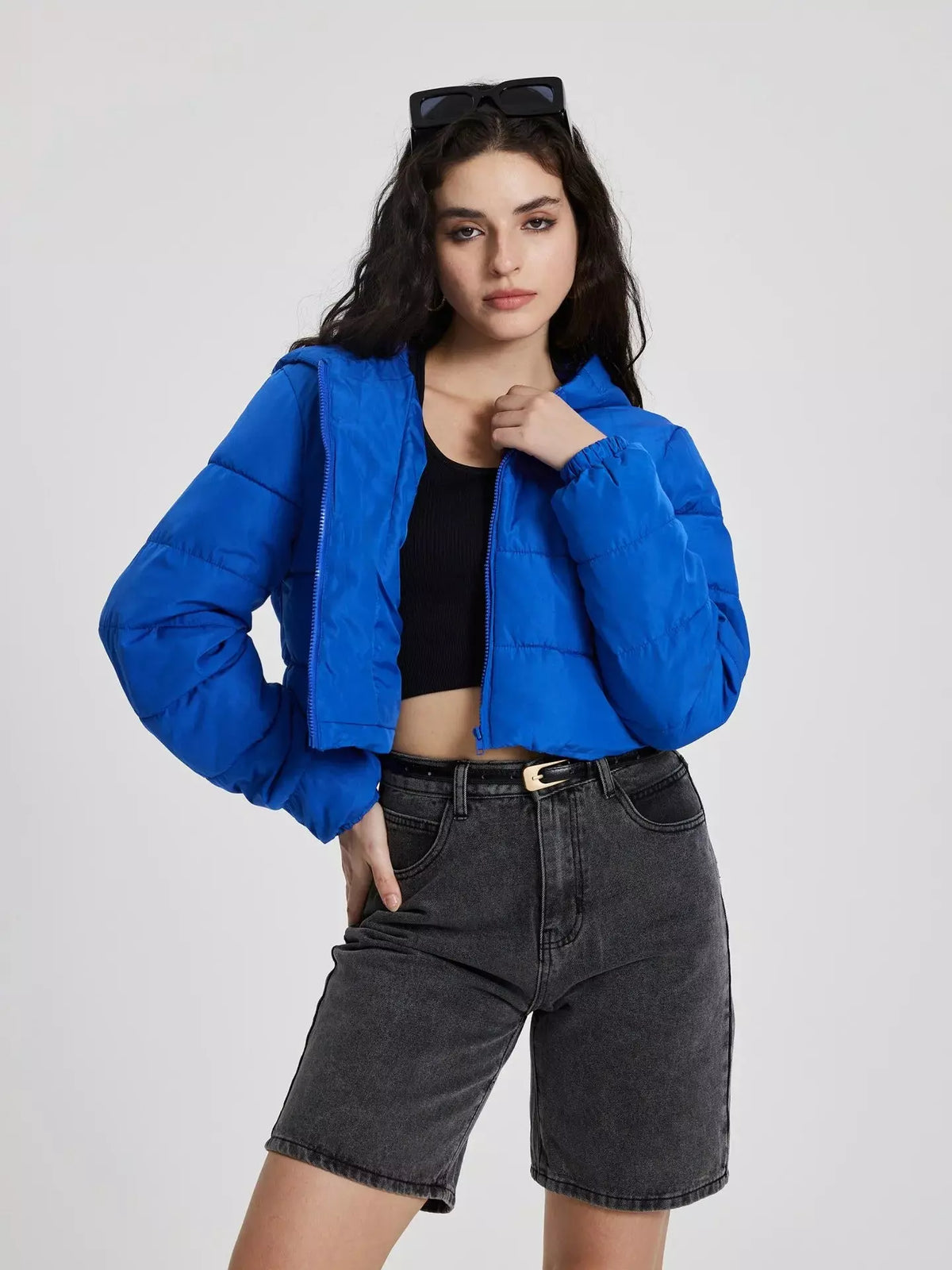 Jaqueta Feminina Puffer Acolchoada Modern Jaden