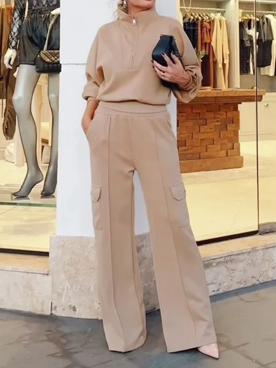 Conjunto Feminino Blusa e Calça Modern Royal Confort