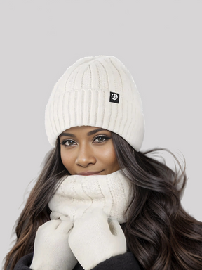 Conjunto Térmico Gorro, Cachecol e Luvas Modern Frozen