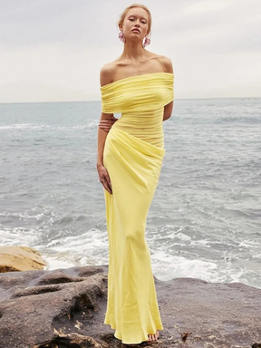 Vestido Longo Ombro a Ombro Modern Briella