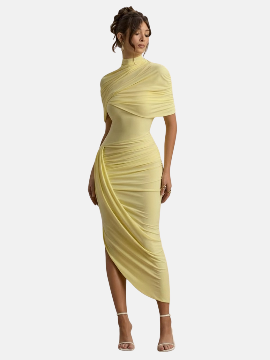 Vestido Longo Assimétrico Modern Lyra