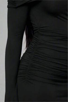 Vestido Longo Justo Modern Shelon