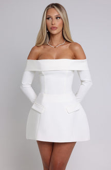 Vestido Manga Longa Curto Modern Kelly