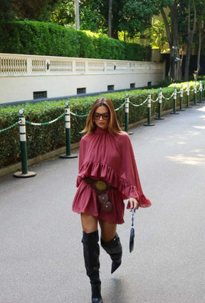 Vestido Boho Chic Modern Scarlet