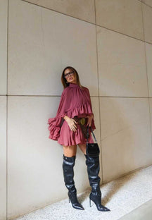 Vestido Boho Chic Modern Scarlet