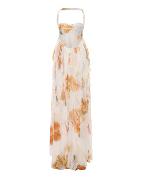 Vestido Com Babados Tendência Modern Ariel