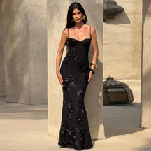 Vestido Longo Decote nas Costas Modern Dara