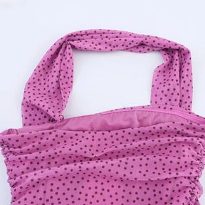 Vestido Longo sem Mangas com Babados Modern Millie