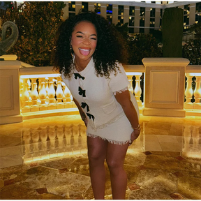 Conjunto Tricô Blusa Manga Curta e Saia Curta Modern Safira