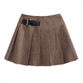 Conjunto Blazer e Saia Curta Plissada Modern Charlotte