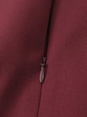 Vestido Curto Godê Barra Plissada Modern Sienna