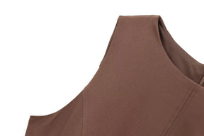 Vestido Curto Barra Plissada Modern Amara