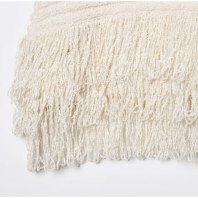 Conjunto Tricô Blusa e Saia com Franja Modern Clara