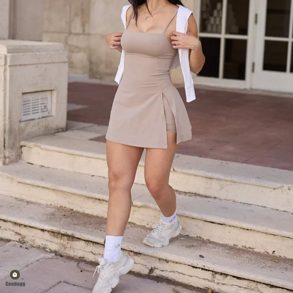 Macaquinho com Saia de Alcinha Modern Kênia - FITNESS