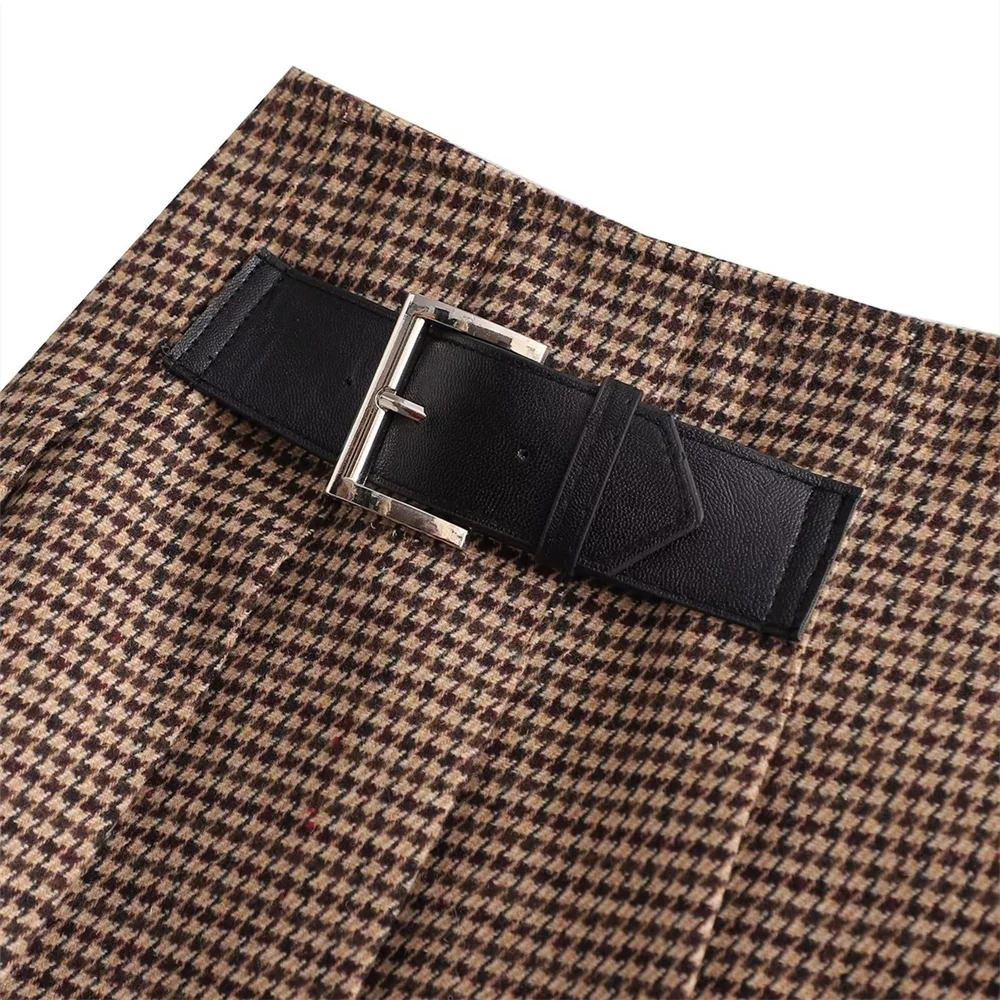 Conjunto Blazer e Saia Curta Plissada Modern Charlotte