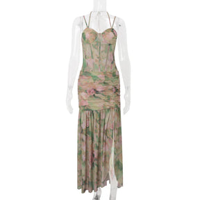 Vestido Longo Floral Modern Jullye