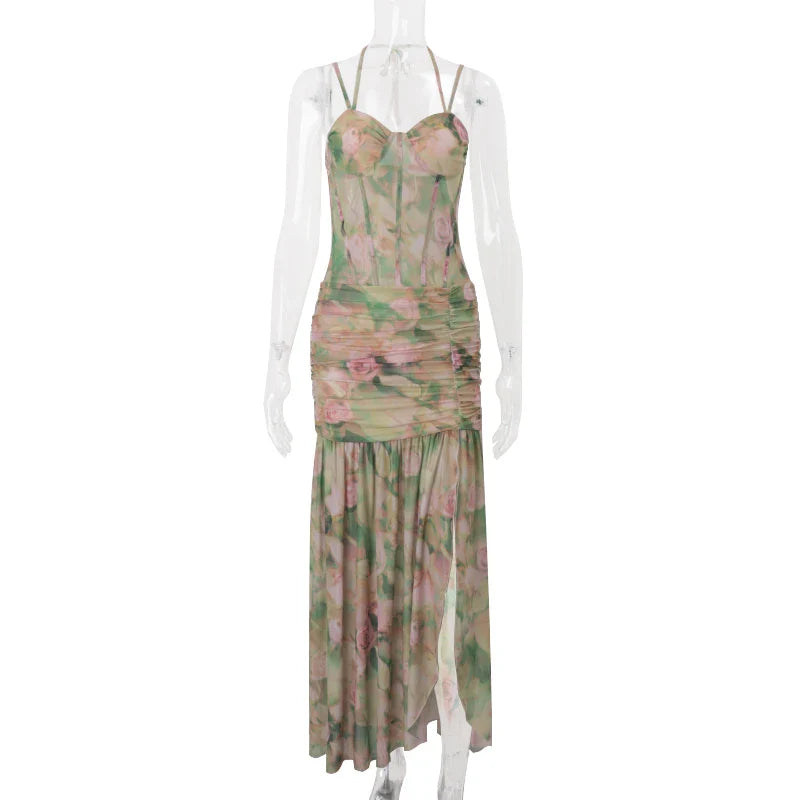 Vestido Longo Floral Modern Jullye