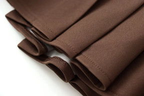 Vestido Curto Barra Plissada Modern Amara