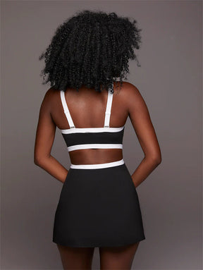 Vestido Esportivo com Shorts Modern Aline