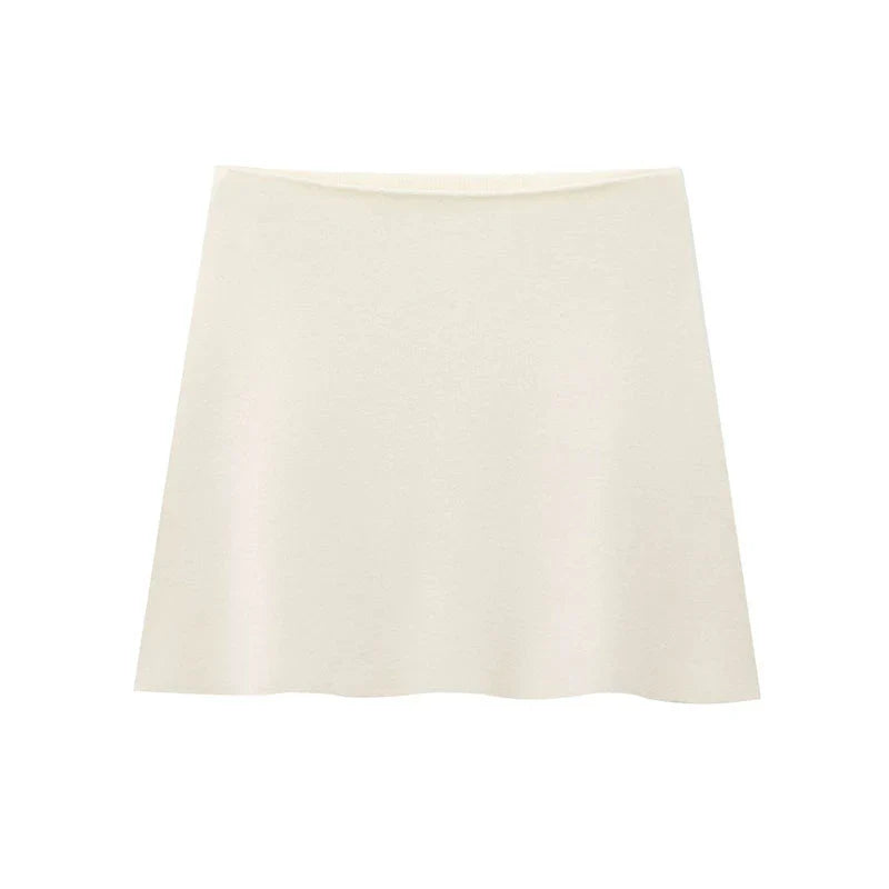 Conjunto Casaco Manga Bufante e Saia Curta Modern Mabel