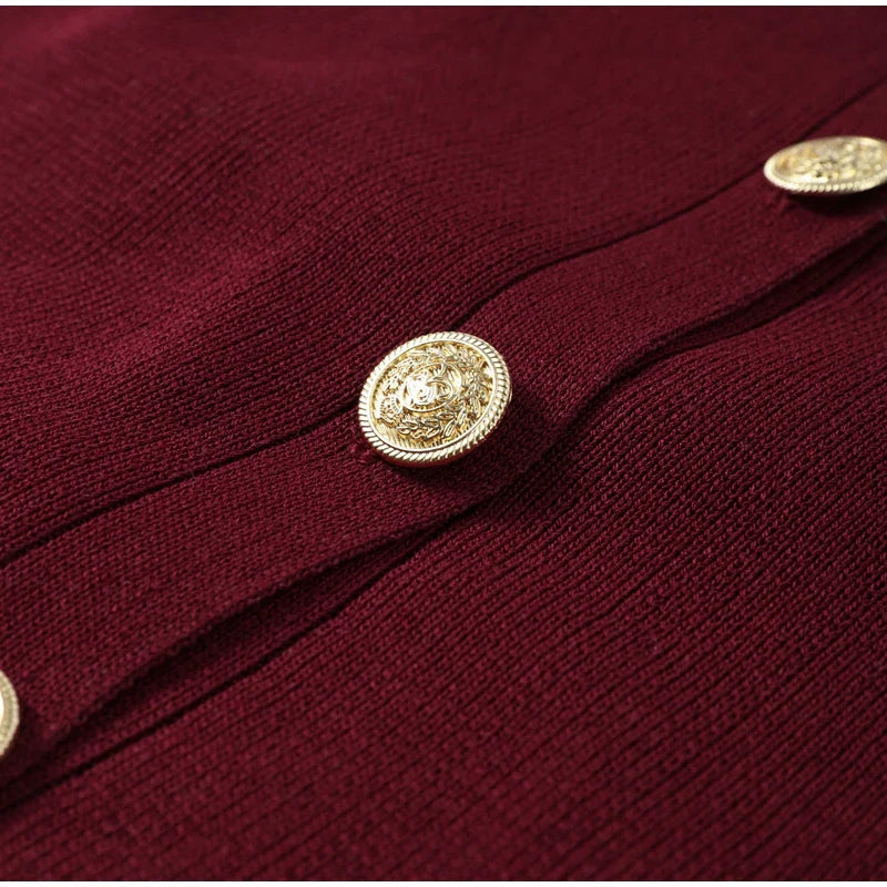 Conjunto Cardigan e Saia Plissada Modern Alessia