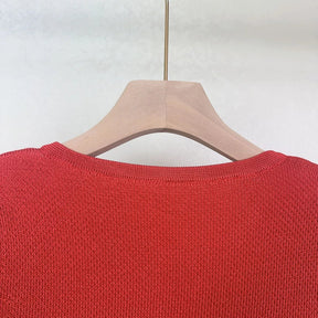 Conjunto Tricô Cardigan e Saia Plissada Modern Madison